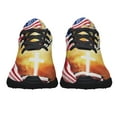 thumbnail image 5 of Faith Over Fear Shoes Sneakers for Women Men Black Size 13, 5 of 7