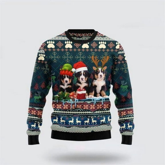 Cute Bernese Mountain Dog Christmas Christmas – Dog Lover Christmas Sweater