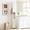 White, variant on Costway 1 PCS 69.5” Narrow Bathroom Cabinet with 2 Doors & Adjustable Shelves, Toilet Paper Rod Gray