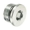 thumbnail image 1 of Tapa de ajuste de cabeza hexagonal interna Uxcell, tapón de socket de acero con rosca macho y anillo de sellado 7/8-14UNF 1, 1 of 5