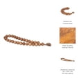 thumbnail image 5 of Wooden Beads Garland with Tassel Accent for Home Decor and Bathroom - Draped Styling Detail for Office, Room and Living Room - Shelf and Coffee Table Decor for Styled Surfaces - 2", Brown, 5 of 11