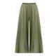 thumbnail image 1 of Gibobby pantalones de vestir mujer cintura alta Pantalones de pierna ancha de lino y algodón sueltos informales de color sólido sueltos de talla grande de verano para mujer (Verde, XXXXL), 1 of 4