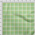 thumbnail image 3 of oneOone Cotton Flex Mint Fabric Madras Check Craft Projects Decor Fabric Printed By The Yard 40 Inch Wide, 3 of 4