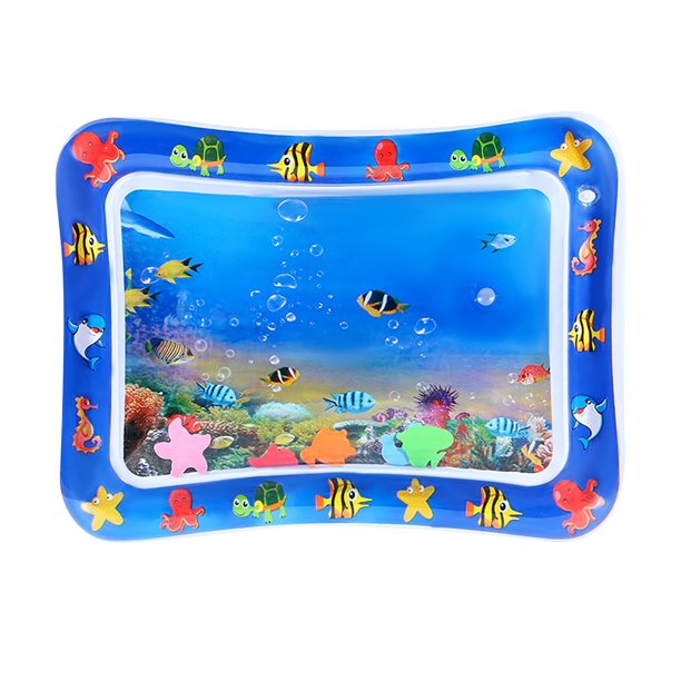 Hot Sale!Inflatable Patting Water Mat, Marine Life Swimming Ring, Climbing Cushion, Pet Patting Pad