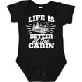 thumbnail image 3 of Inktastic Life is Better at the Cabin with Trees and Moon Boys or Girls Baby Bodysuit, 3 of 5