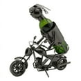 thumbnail image 2 of Three Star Import & Export ZA411 Wine Bottle Holder, Motorcycle Rider, 2 of 2
