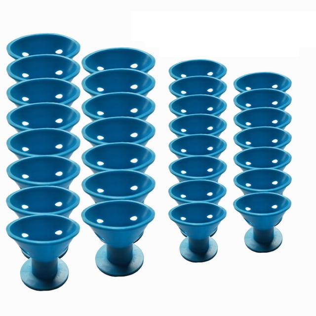 Minnieouse Rodillos mágicos para el cuidado del cabello de goma suave, rizador de pelo de silicona, cabello retorcido sin calor, sin Clip, herramientas de Accesorio para el cabello azul Minnieouse PS12029-01