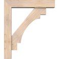 thumbnail image 3 of Ekena Millwork 7 1/2"W x 38"D x 44"H Merced Block Smooth Bracket w/ Offset Brace, Douglas Fir, 3 of 25
