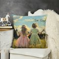 thumbnail image 2 of YINGXI Pillow Cover Custom Picture Image Pillow Case Gift for Sister Two-Sides Cushion Cover for Sofa Couch 12x12in, 2 of 5