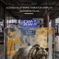 thumbnail image 3 of High Precision Body Weight Scale Smart Bathroom Scales with Large LCD Display(400lbs),Decorative for Bedroom-Grizzly Bear Walking Through Autumn Forest, 3 of 4
