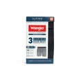 thumbnail image 3 of Wrangler Supima ComfortFlex Stretch Boxer Briefs Men’s Underwear, XL, Black/Black, 6-Pack, 3 of 11