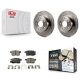 thumbnail image 1 of Transit Auto Rear Disc Brake Rotors and Ceramic Pads Kit for Car Honda Accord Acura TSX K8T-101985, 1 of 11