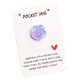 thumbnail image 1 of Tarjeta de bolsillo rosa con purpurina degradada | Tarjeta de felicitación romántica para el día de San Valentín Aniversario amistad | Lindo espacio de mensajes personalizados | Regalo decorativo, 1 of 6