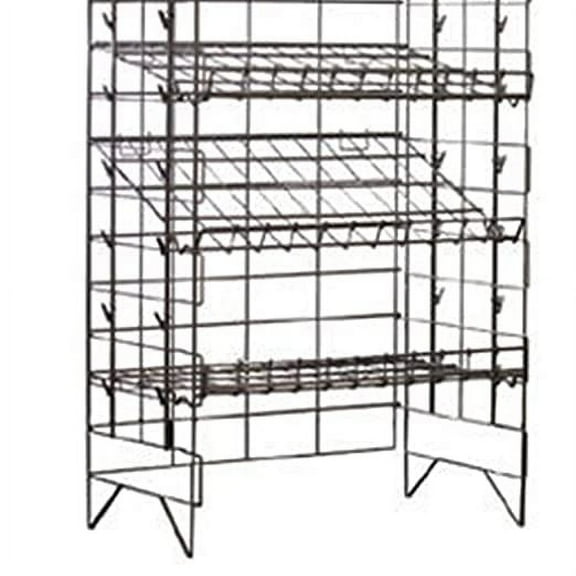 Potato Chip Rack w/ 5 Shelves and 48 Clips