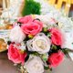 thumbnail image 4 of KAKOWELY Arreglo de bolas de flores artificiales, ramo para centros de mesa de boda, 4 of 5