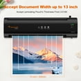 thumbnail image 4 of Bonsaii Laminator 13 inch A3 Laminator Machine with Laminating Sheets, Paper Cutter and Corner Rounder, 4 of 9