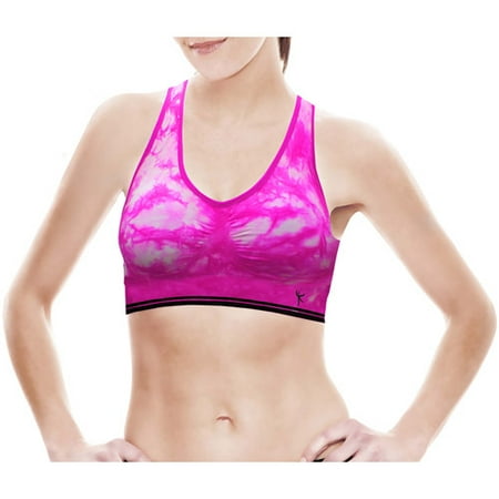 Danskin Now - 360 Medium-Impact Seamless Racerback Sports Bra