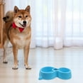 thumbnail image 3 of Comedero doble para perros con dispensador de agua, de plástico, para comida y agua de mascotas, bebedero automático para perros y gatos, 3 of 8