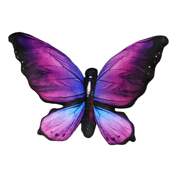 Velvets Butterfly Throw Pillow Soft Stuffed Cushions for Sofa Bed Chair Butterfly-Shape Hug Pillows Home