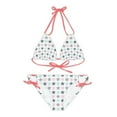 thumbnail image 2 of Get Ready for Summer in our Classy Stars Strappy Bikini Set, 2 of 9
