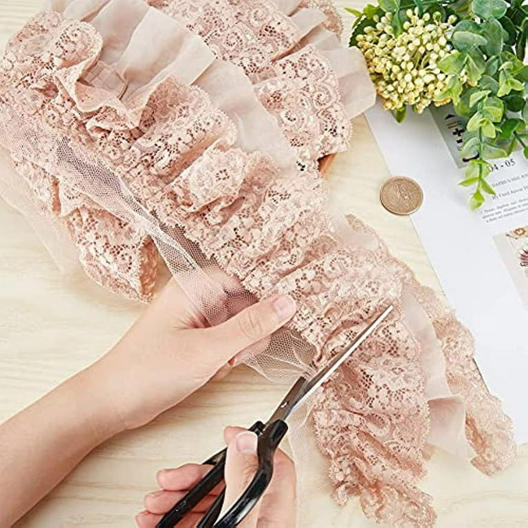 トップス andwang Lace trim ribbon tops Lace trim ribbon tops