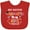 Red, variant on Inktastic My Sister Graduated and I'm Super Proud Boys or Girls Baby Bib