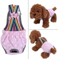 thumbnail image 6 of Washable Reusable Pet Diapers, Suspender Cloth Nappy, Female Dog Sanitary Underwear Pants, 5 Sizes, 6 of 9