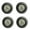 Black, variant on Luxtrada 4/1pcs Hygrometer Thermometer Mini LCD Digital Thermometer Hygrometer Indoor Outdoor Temperature Humidity Meter Detector Round Tester