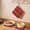 Red, variant on Teal Wood Grain Pot Holders for Kitchen Heatproof Potholder, 2 Pack Farmhouse Vintage Wooden Rustic Hot Pads Multipurpose Oven Pads Cloth Potholders Trivet for Cooking and Baking