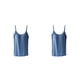 thumbnail image 2 of Camisola de yoga Minnieouse chaleco deportivo ropa gimnasio piel fina transpirable traje deportivo cerrado sujetador Azul L 2piezas, 2 of 6