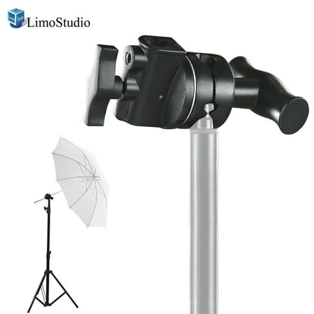 Loadstone Studio 2.5 Inch Diameter Grip Head Black 1/2, 1/4, 3/8, 5/8 Inch Mount, Compatible with Super Clamp, Extension Grip Arm, C Stand with Turtle Base, Reflector Disc, Photo Studio,