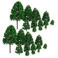 thumbnail image 1 of 2 × 12pcs 1:50 1.2 Pulgadas - 6.3 Pulgadas Conjunto de Tren Paisaje Modelo Árbol Decoración Árboles de Tren en Miniatura, 1 of 7