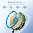 thumbnail image 5 of Wireless Charger, 25W Magnetic Charging Pad for iPhone 17 16 15 13 14 12 Series, Portable Charger for AirPods 4 3 2, Ideal for Travel Home Office, Electronics, Gifts, Black(2 Pack), 5 of 11