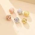 thumbnail image 3 of 10 piezas de cuentas de bola redondas, cuentas espaciadoras plateadas plateadas, suministros de joyería hechos a mano, accesorios para hacer Ropa, zapatos y accesorios Miscelánea Oro rosa 8MM Sonducket AP010775-18B, 3 of 6