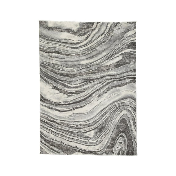 Signature Design by Ashley Contemporary Wysdale 7'10" x 10'3" Rug Ivory/Gray