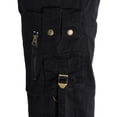 thumbnail image 3 of TISHITA Pantalon de Travail Rétro Élégant pour Homme Garçon à Multiples Poches pour la Marche et la Randonnée 10 Tailles Noir, 3 of 8