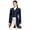 Navy Blue, variant on Womens Long Sleeve Double Breasted Tailored Equestrian Show Coat Horse Riding Jacket Black S
