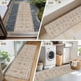 thumbnail image 6 of 2x6 Kitchen Runner Rug, Vintage Boho Non-Skid Rubber Backing Large Rectangle Rugs - Living Room Bedroom Home Office, Retro Southwestern Ethnic Mexican Floral Indoor Floor Mat Carpets Washable Rug, 6 of 9