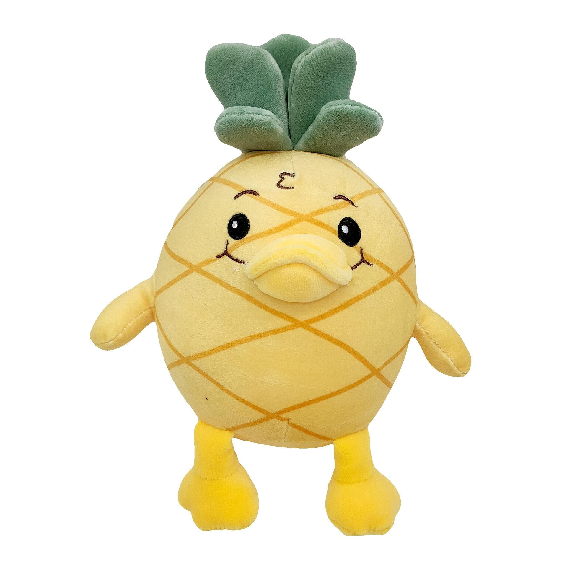 Geo-rgie Plush Pineapple Duck, George ​Plush Toy, Cute Cartoon Pineapple  Duck Doll, Kawaii Plushies Creative Pineapple Duck Plush. 