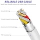 thumbnail image 2 of Cable USB C a USB C Opligevo Light Up 3A, carga rápida de 1 m, 2 of 6