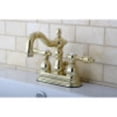 thumbnail image 2 of Kingston Brass KS1602TAL 4 in. Centerset Bathroom Faucet, Polished Brass, 2 of 5