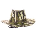 thumbnail image 4 of Hayes Outback Hunting Camouflage Boonie Adult Cowboy Hat, Green, One-Size, 4 of 4