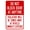 Warning Sign 6, variant on Do Not Block Boat Ramp Sign 8"x12" - Marina Security Metal for Boat Launch Lake Business Home Outdoor Indoor Road Yard Garage