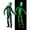 Green, variant on Kids Boys Halloween Skeleton Costume Glowing in The Dark with Mask Gloves Fancy Dress Outfit Green 4-12 Years