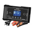 thumbnail image 4 of Cargador de batería de automóvil Cargador de batería inteligente totalmente automático 12 V 15 a Herramienta de utilidad Mantenedor de batería para, 4 of 8