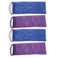 thumbnail image 1 of Shisuyan 4Pcs Rich Foaming Purple Bath Towel With Long Strip Design 75x14Cm, 1 of 8