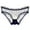 422#Dark blue, variant on Clothing 2025 Thongs for Women Mesh Transparent Panties Lightweight Breathable Lace Pure Cotton Crotch Low Waist Briefs Thongs Underpants Women Underwear Thongs