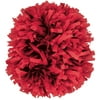 Plastic Instock Cheerleading Pom Red
