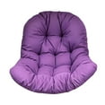 thumbnail image 5 of Vsenkes Swing Chair Cushion Hammock Chair Seat Pad for Balcony Garden Indoor Outdoor Violet, 5 of 9