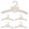 thumbnail image 1 of 5pcs Wooden Clothes Hangers – Smooth, Non Slip, Multi Use for Kids’ Clothing, Closet Storage & Drying, 1 of 4